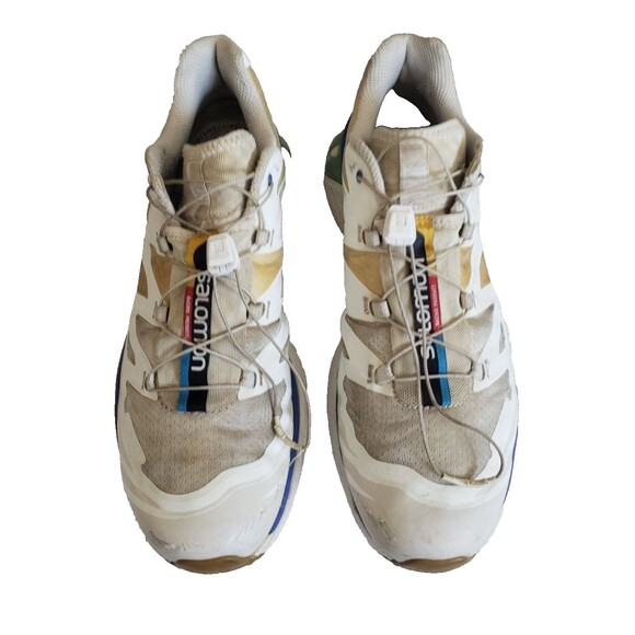 Salomon XT-6 Vanilla Ice Granite Green Size Men's Size 10.5 Hiking Shoes - Picture 5 of 11